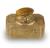 Antique Gilt bronze singing bird box, by Flajoulot