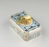 Antique Silver-gilt and enamel Fusee singing bird box, by Jacques Bruguier