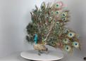 Antique life-size walking and fantail-displaying Peacock automaton, by Roullet & Decamps,