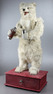 Antique drinking polar bear musical automaton, by Roullet & Decamps