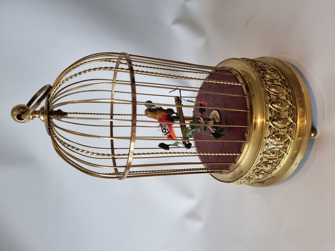 Small Singing bird cage by Karl Griesbaum in original box