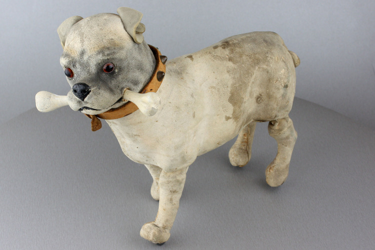 Antique Pug Automaton by Roullet Decamps